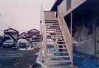 柴崎ハイツA.B棟 鉄部塗装工事